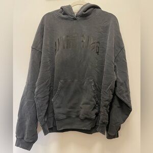 Anine Bing Harvey Sweatshirt - Washed Black - worn a few times